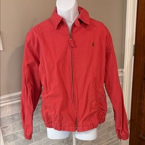 Ralph Lauren Red Plaid Lined Jacket